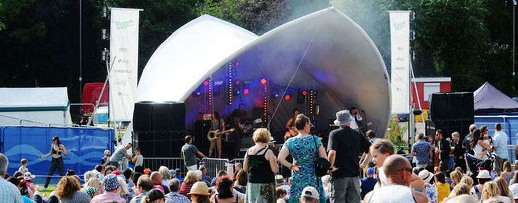 De Montfort Hall: Gigs in the Garden